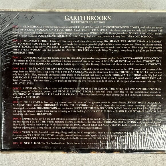 Garth Brooks The Ultimate Collection Gunslinger 2016 Exclusive 10-Disc Box Set - Picture 4 of 10
